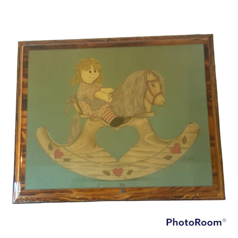 Vintage Raggety Ann Wooden Wall Decor by Langston